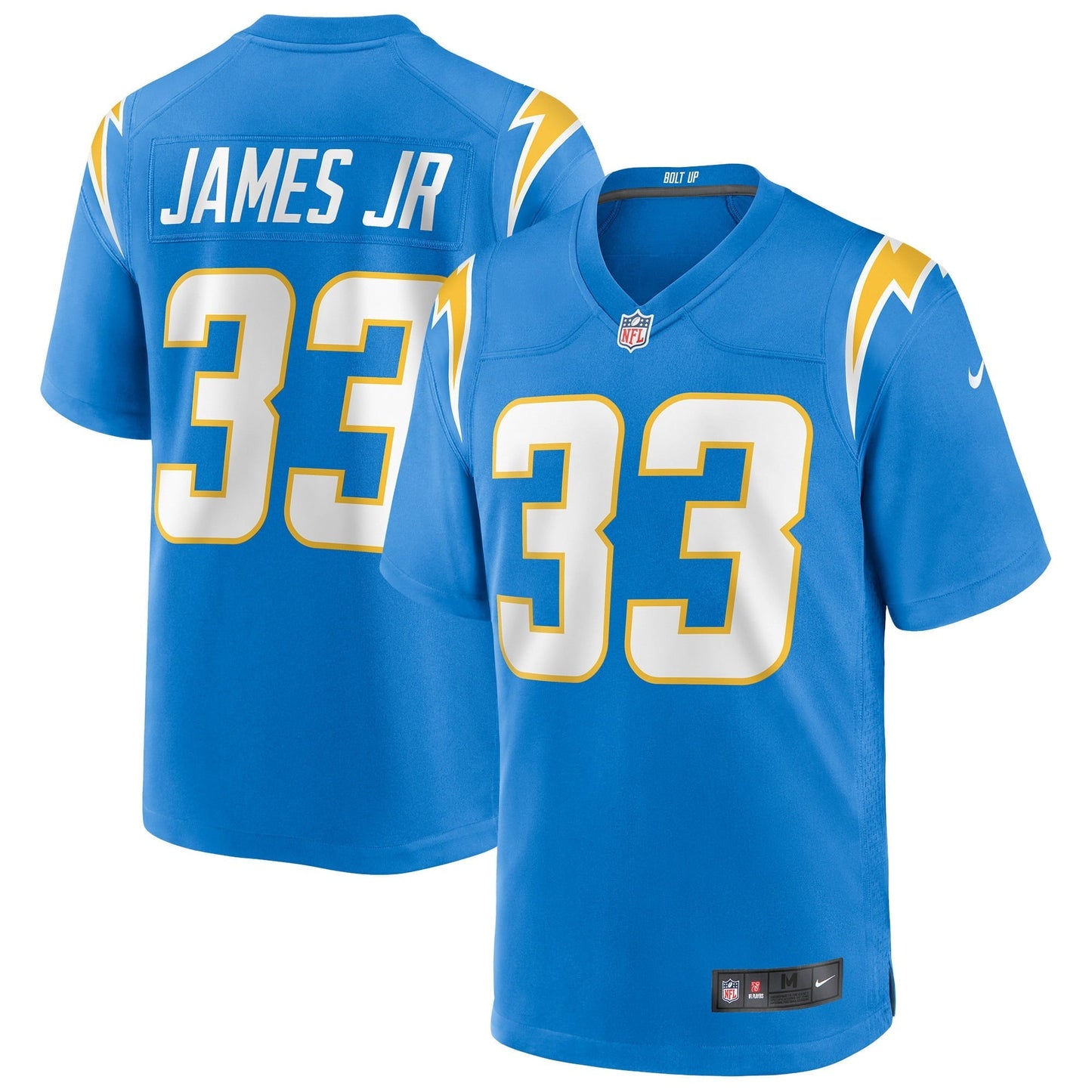 Men's Nike Derwin James Powder Blue Los Angeles Chargers Game Player Jersey